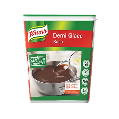 Knorr Demi Glace Base (6x750g) - Our authentic demi-glace delivers the rich flavours to your sauce
