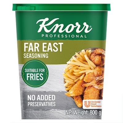 Knorr Far East Seasoning (6x800g) - Knorr Seasoning Range is made of natural spices, herbs and vegetables
