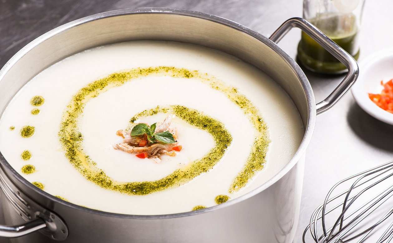 Basil Chicken Cream Soup – - Recipe