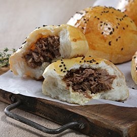 BBQ Pulled Beef Buns BBQ Pulled Beef Buns