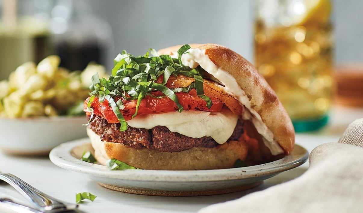 Caprese Burger – - Recipe