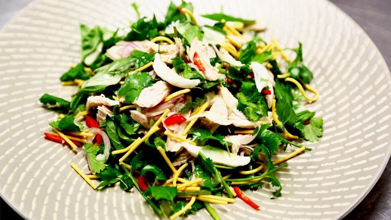 Coconut Chicken Salad with Crispy Noodles – - Recipe