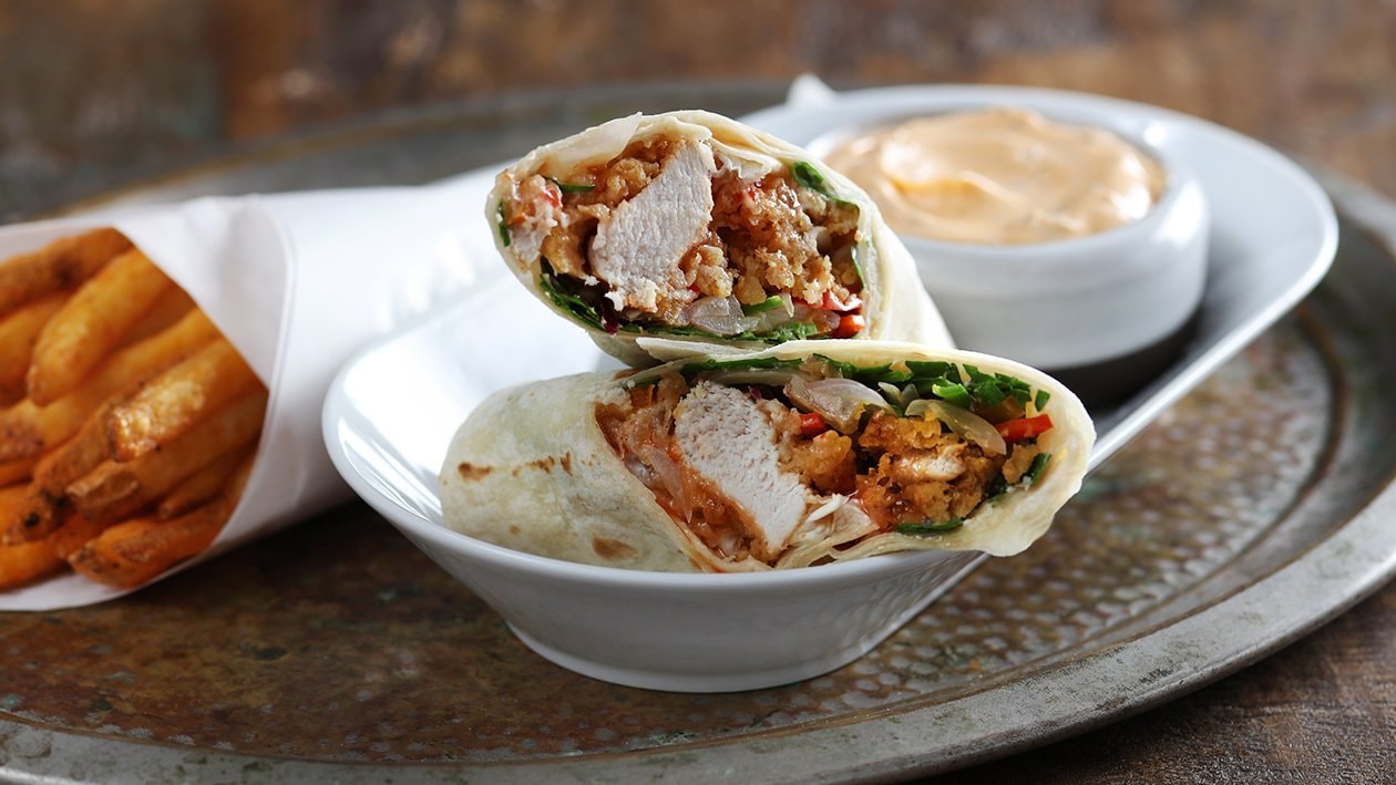 Crispy Shish Tawook Wrap – - Recipe