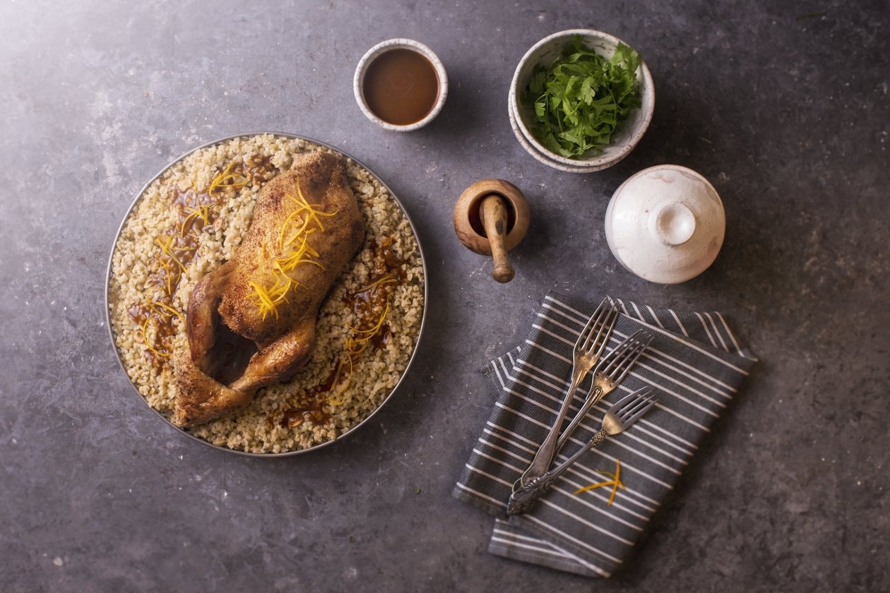 Fata Freek with Duck – - Recipe