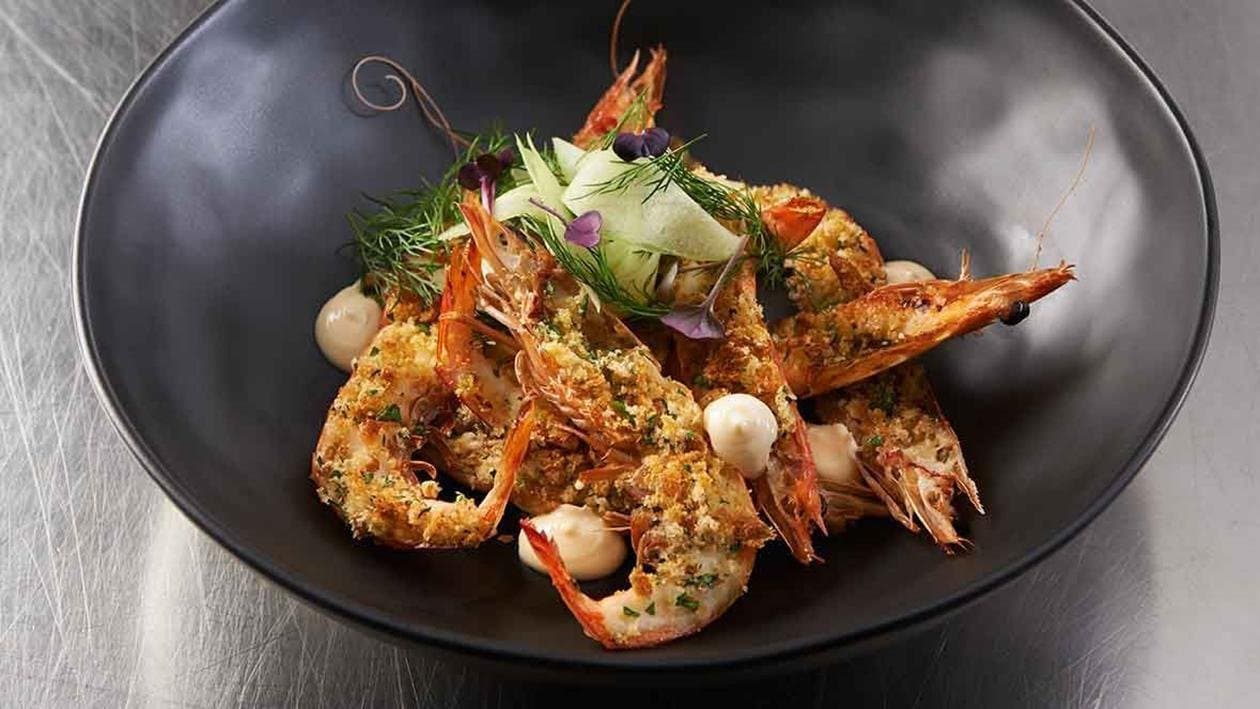 Garlic Prawn, Cucumber and Dill Salad – - Recipe