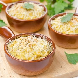 القرنبيط المهروس في الفرن القرنبيط المهروس في الفرن