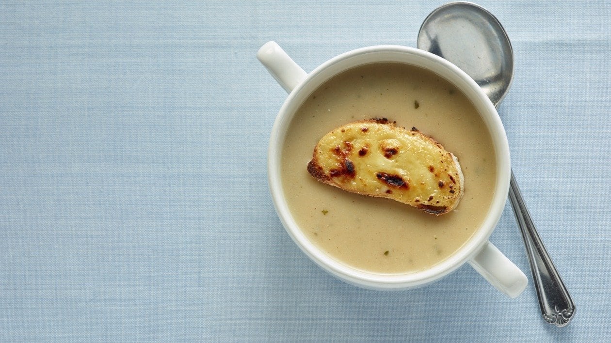 Mushroom Cheese and Garlic Soup – - Recipe