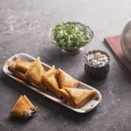 Oxtail and Feta Cheese Sambosek Oxtail and Feta Cheese Sambosek
