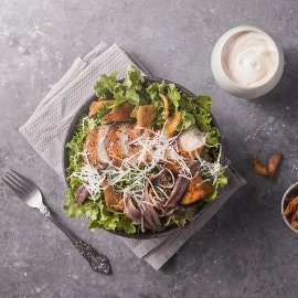 Pharaoh Salad with Balady Crouton Pharaoh Salad with Balady Crouton