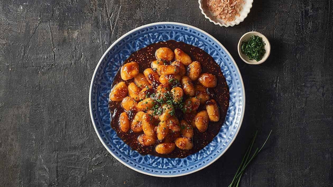 Sticky Spiced Gnocchi – - Recipe