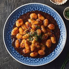 Sticky Spiced Gnocchi Sticky Spiced Gnocchi