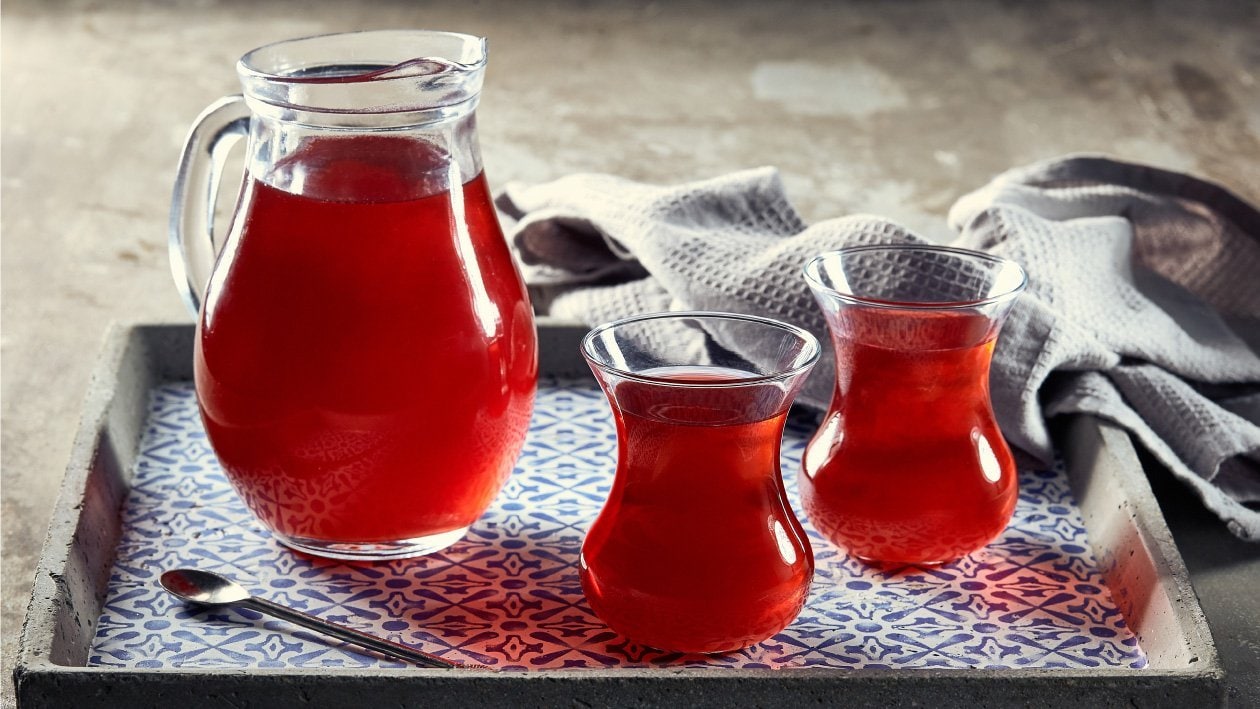 مشروب الكركدية بالفراولة – وصفة مشروب الكركدية بالفراولة – وصفة