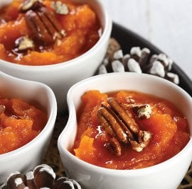 Sweet Potatoes with Toffee-Pecan Topping Sweet Potatoes with Toffee-Pecan Topping
