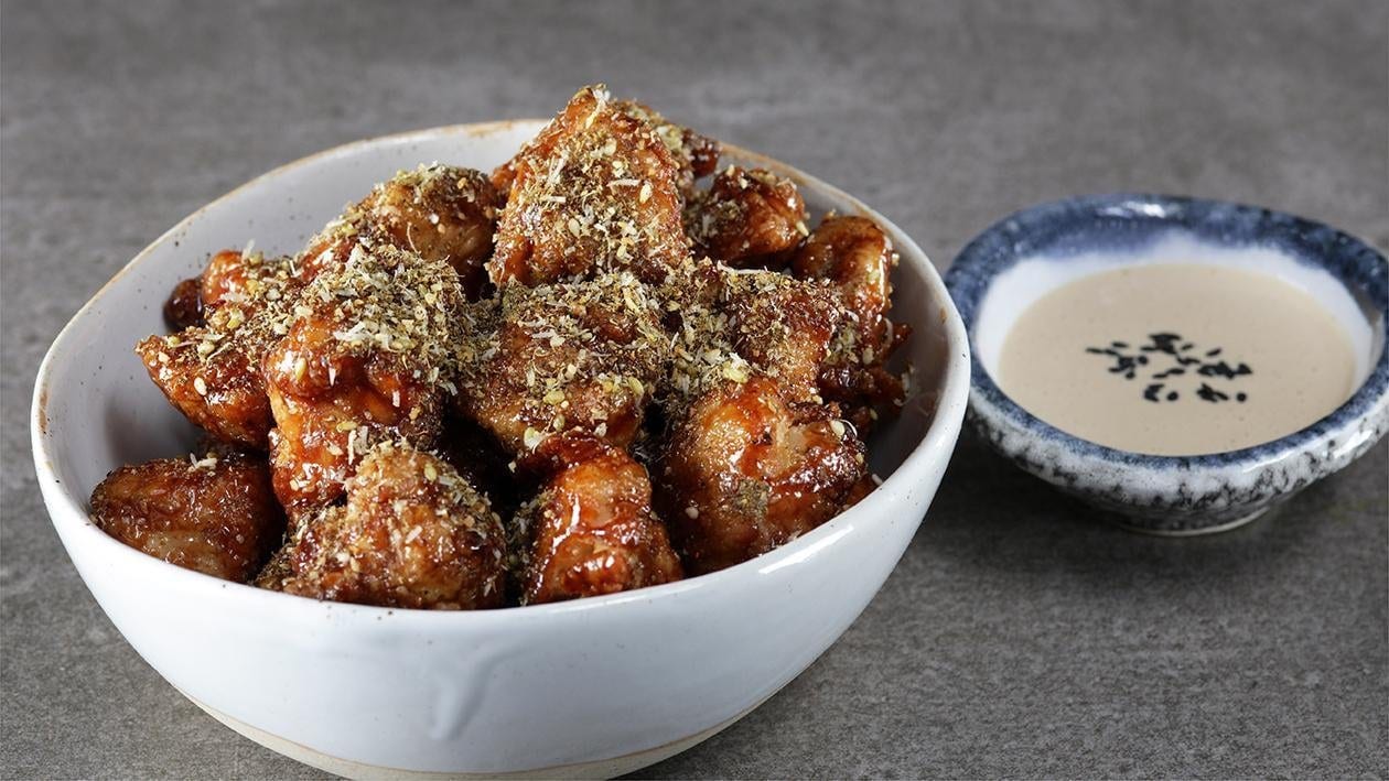 Zaatar, Garlic and Honey Chicken Poppers – - Recipe