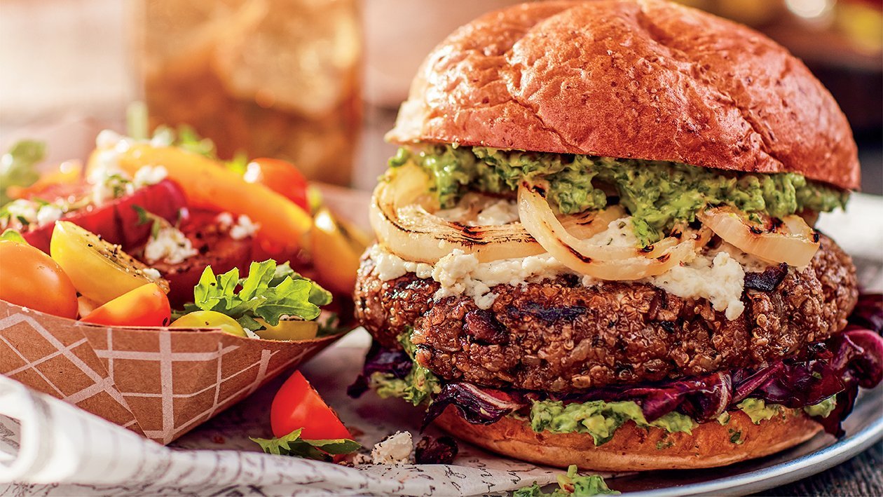 Zesty Black Bean Burger – - Recipe