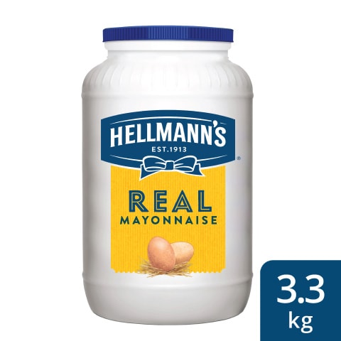 Hellmann's Real Mayonnaise (4 x 3.3Kg) - 