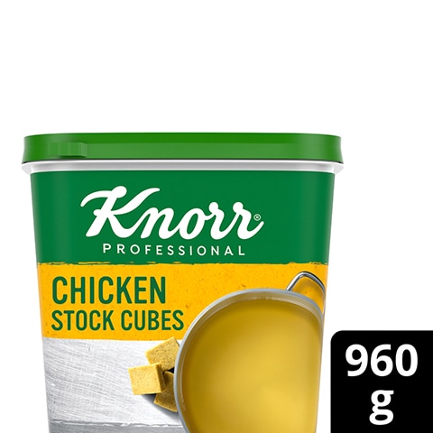 Knorr Professional Chicken Stock Cubes (6x120x8g) - Knorr Chicken Stock Cubes gives you a stock with real chicken flavour