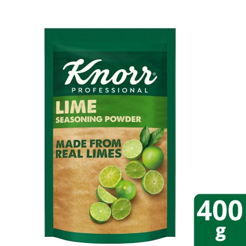 Knorr Lime Seasoning (12x400g) - Knorr Lime Seasoning allows you to have a consistent lime concentrate within minutes