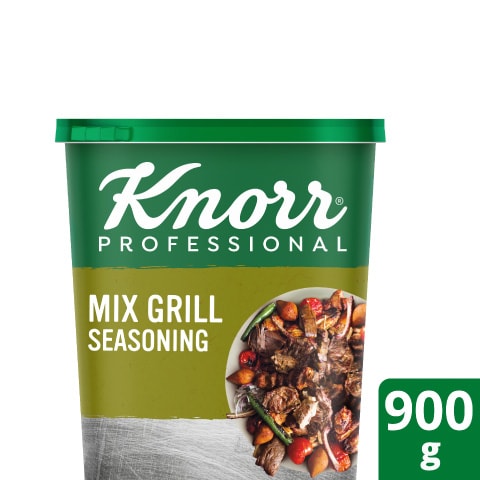 Knorr Mix Grill Seasoning (6x900g) - Knorr Seasoning Range is made of natural spices, herbs and vegetables