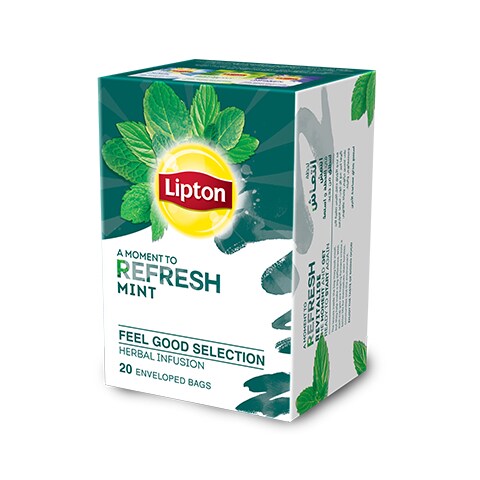 Lipton Herbal Infusion Mint (16x20 teabags) - Lipton Herbal Teas are designed to lift each employee’s mood