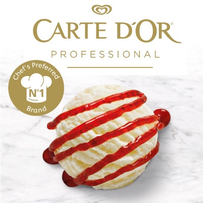 Carte D'or Strawberry Topping (6x1Kg) - 