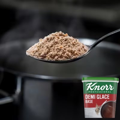 Knorr Professional Demi Glace Base (6x750g) - Our authentic demi-glace delivers the rich flavours to your sauce