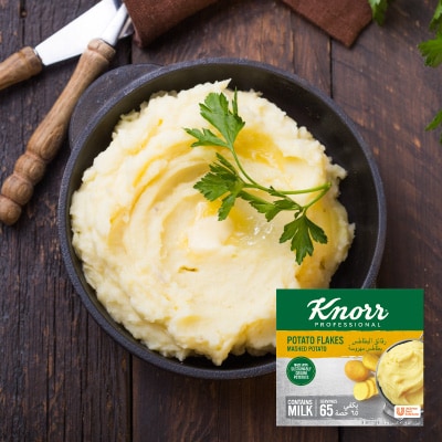 Knorr Mashed Potato (1x2Kg) - Knorr Mashed Potato provides a consistent dish, with minimal effort and ensures limited wastage