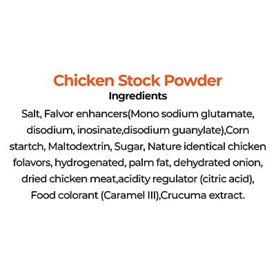 Knorr Chicken Stock Powder (6x1.1Kg) - Knorr Chicken Stock Powder gives you a stock with real chicken flavour