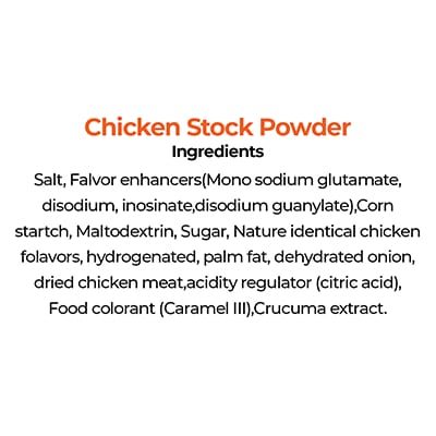 Knorr Professional Chicken Stock Powder (6x1Kg) - Knorr Chicken Stock Powder gives you a stock with real chicken flavour