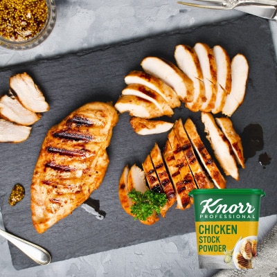 Knorr Professional Chicken Stock Powder (6x1.1Kg) - Knorr Chicken Stock Powder gives you a stock with real chicken flavour