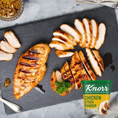 Knorr Professional Chicken Stock Powder (6x1Kg) - Knorr Chicken Stock Powder gives you a stock with real chicken flavour