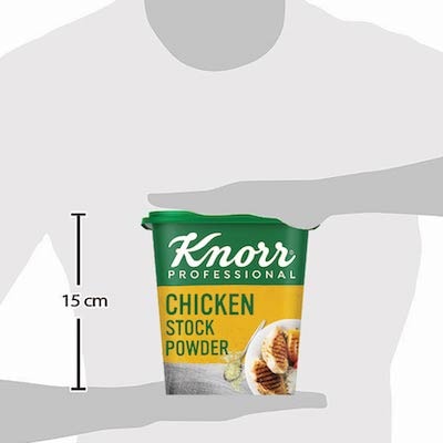Knorr Professional Chicken Stock Powder (6x1.1Kg) - Knorr Chicken Stock Powder gives you a stock with real chicken flavour