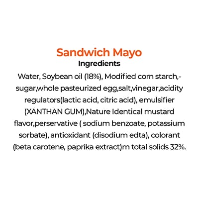 Hellmann's Sandwich Mayonnaise  (4x3.4Kg) - Our mayonnaise keeps hot sandwiches fresher for longer