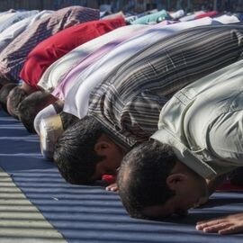Allow break for holy prayers. Allow break for holy prayers.