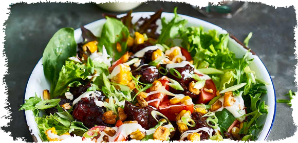 American BBQ Beef Salad